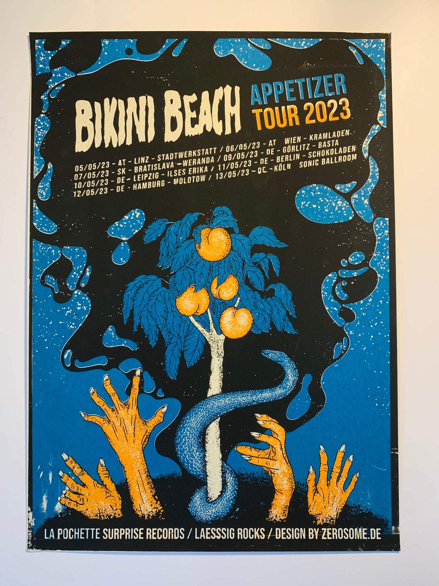 Bikini Beach – Tour Poster