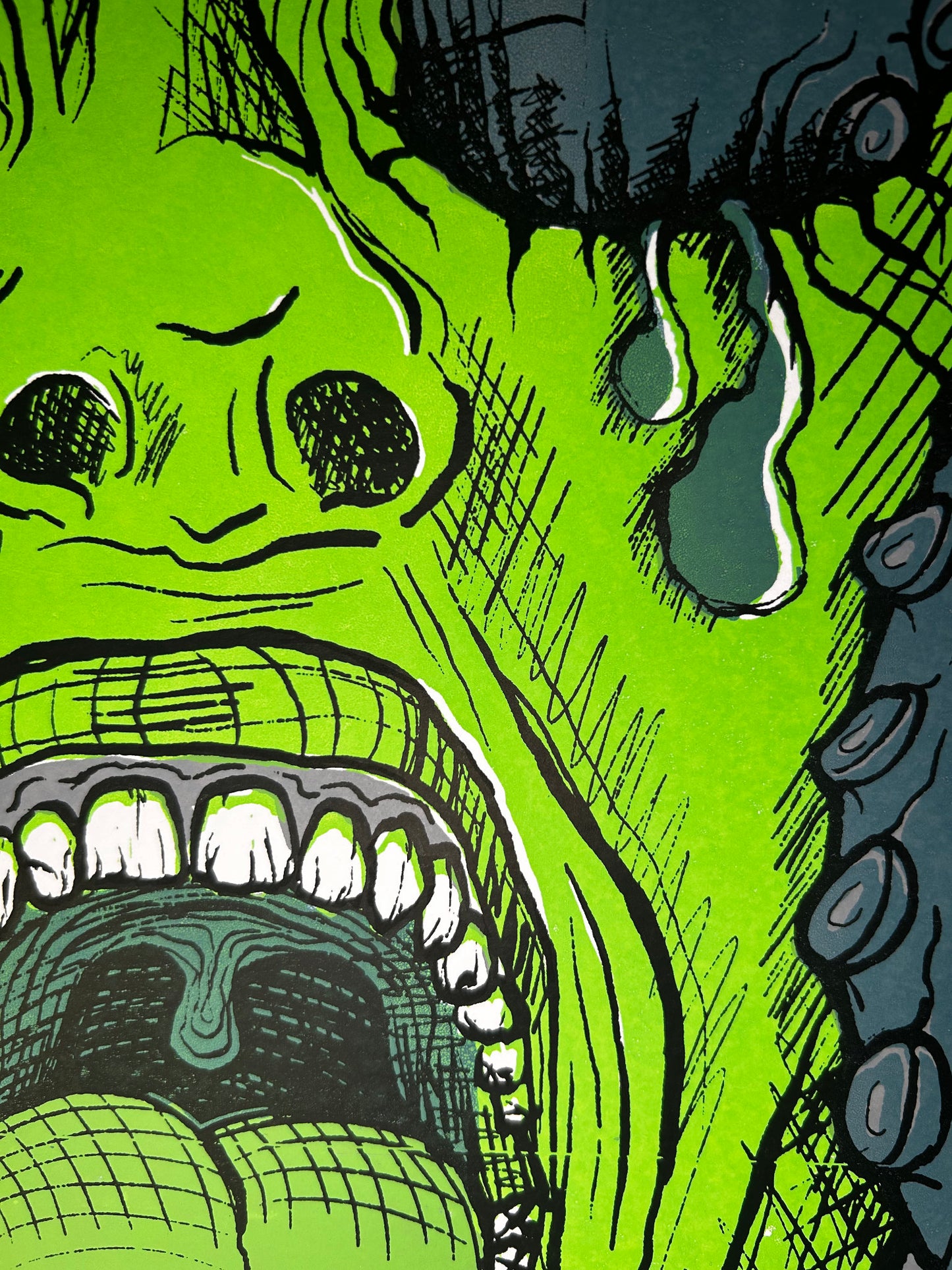 A2 Poster – Wine Lips @ Hoflärm