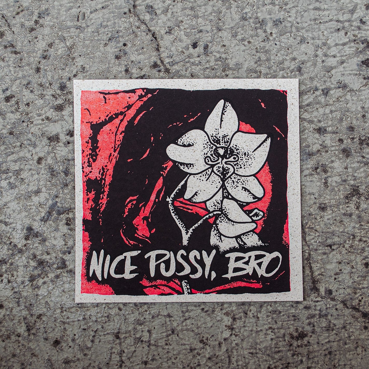 Roast Card – Nice Pussy, Bro