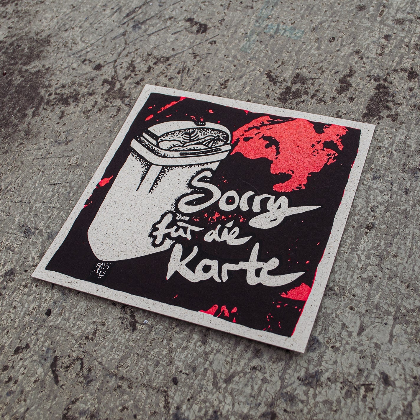Roast Card – Sorry für die Karte
