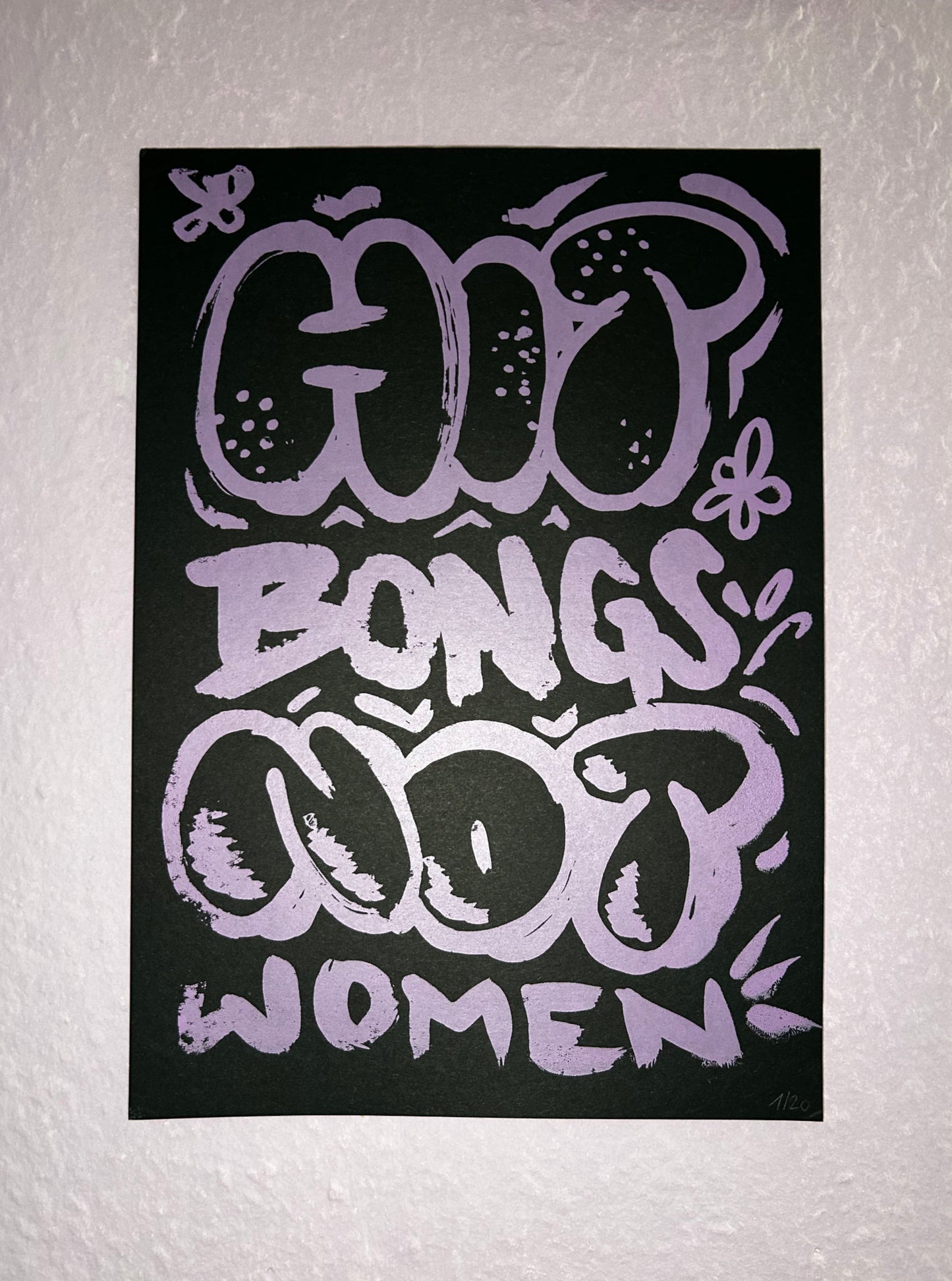 Hit Bongs, Not Women (Mini) – LIMITED EDTION