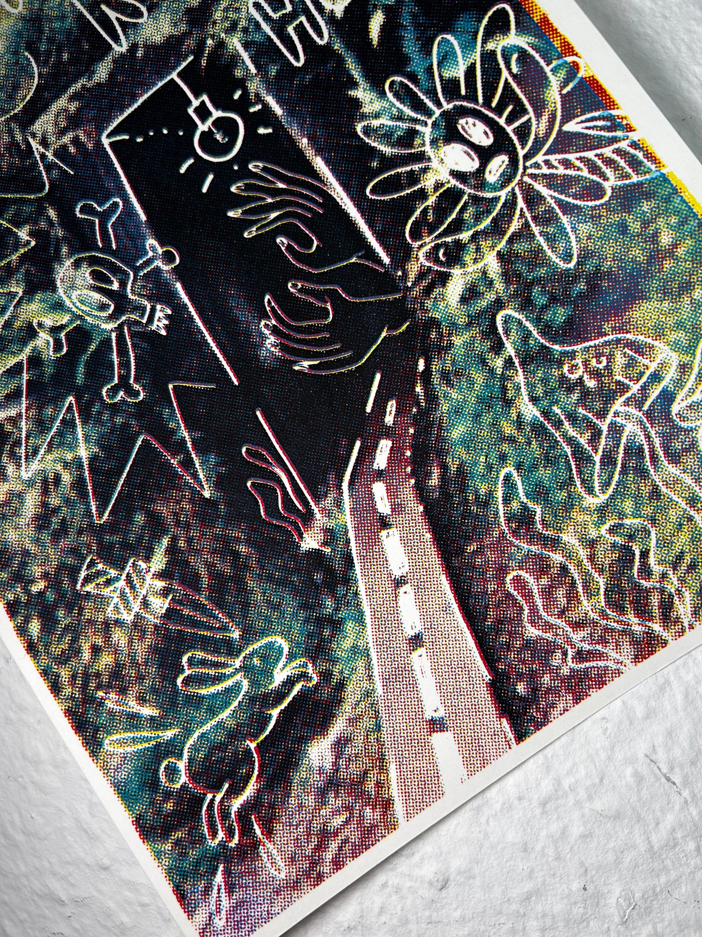 CMYK Druck Rabbit Hole – LIMITED EDTION