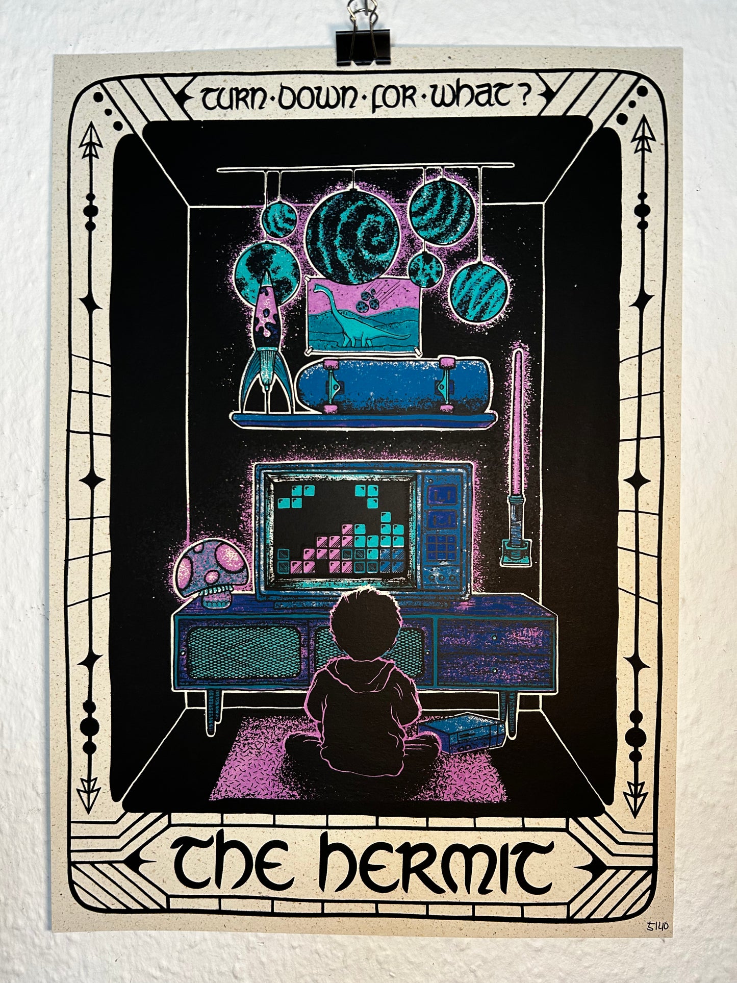 The Hermit – A3 Poster LIMITED EDITION