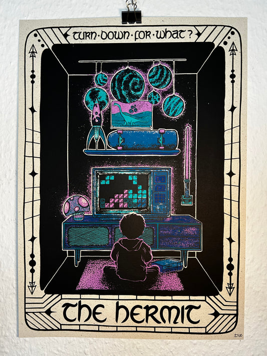 The Hermit – A3 Poster LIMITED EDITION
