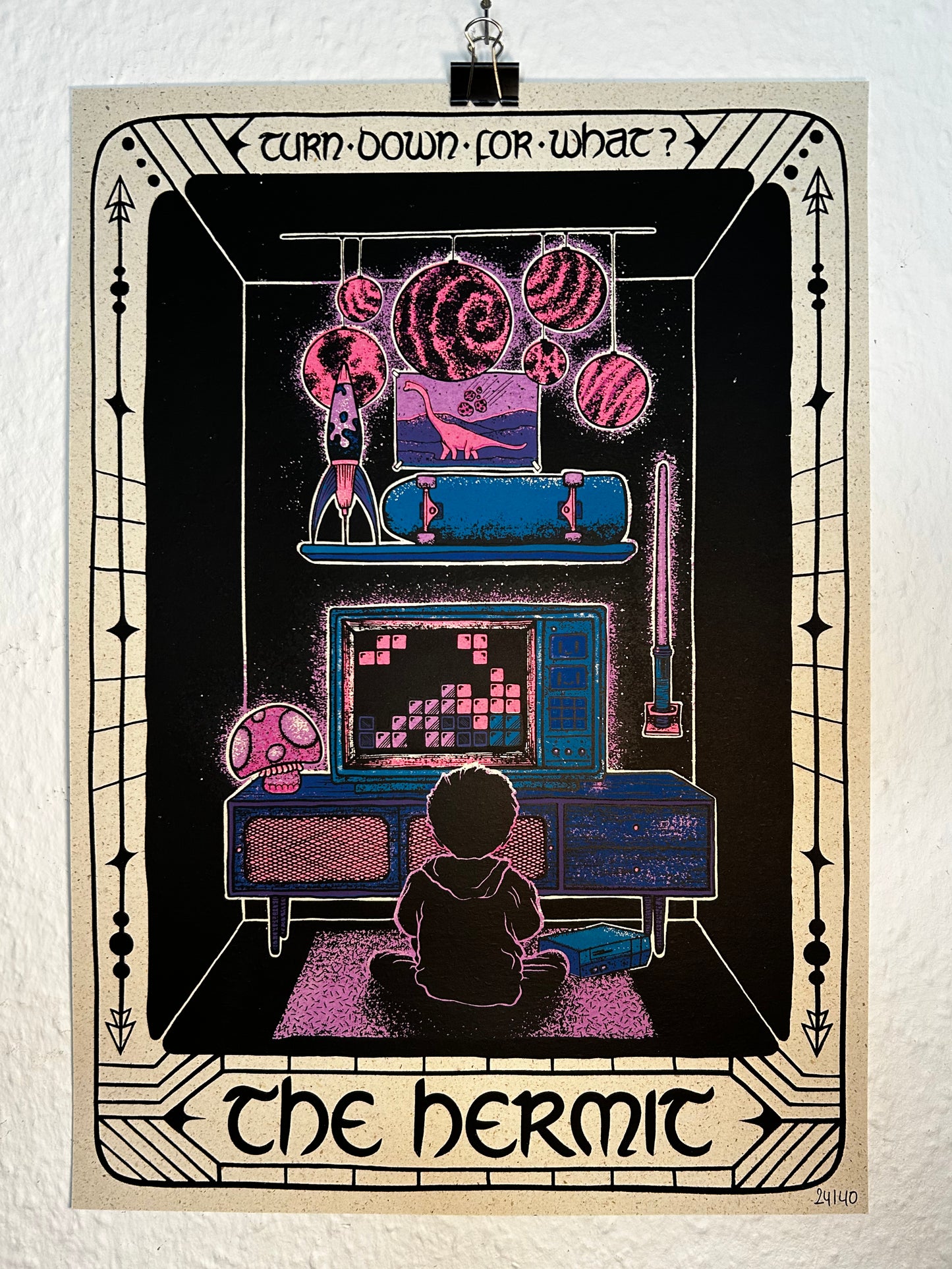 The Hermit – A3 Poster LIMITED EDITION